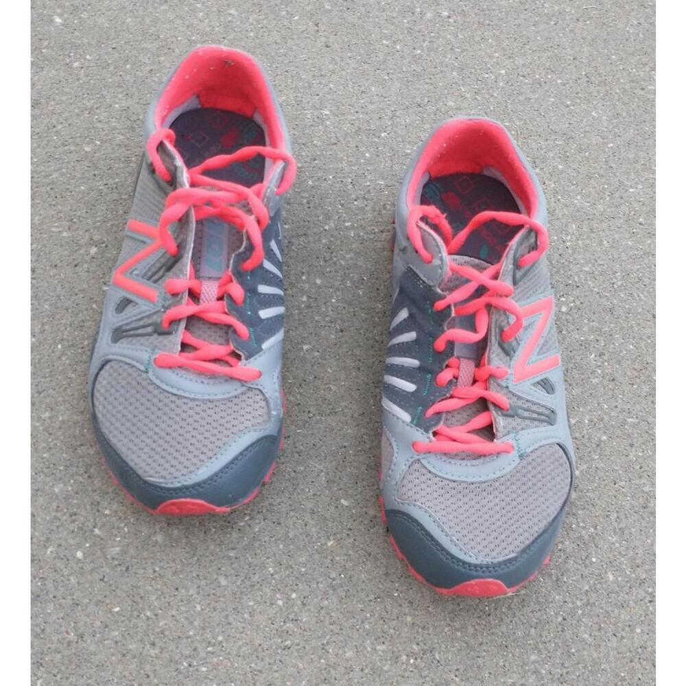 New Balance 101 Trail Running Shoes Sneakers Womens 9 US Gray Hot Pink WT101GG